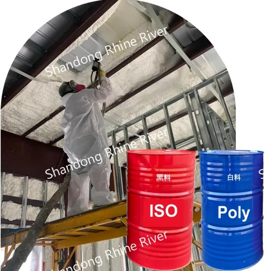 Polymeric Mdi Wanhua Mdi Pm-200 Isocyanate Polyether Polyol for Open/Closed Cell Polyurethane Spray Foam Insulation