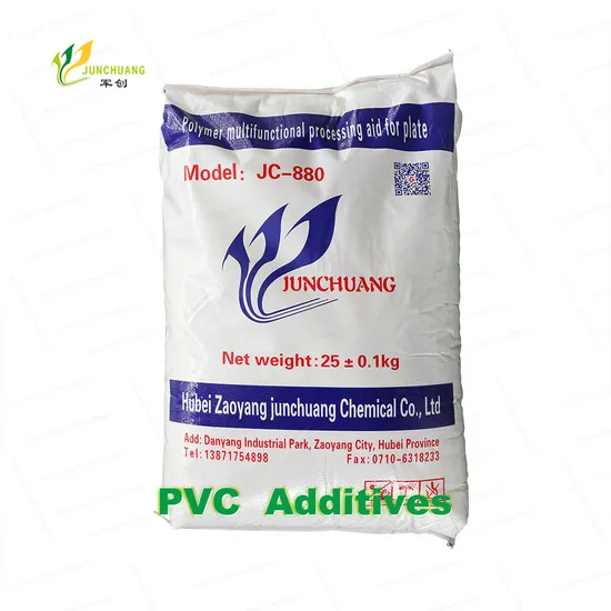 PVC Processing Aids for Pipe Promote Plasticizing Processing Aids Use for Rigid Polyvinyl Chloride Products PVC Additives Chemical Auxiliary PBT Granules Resin