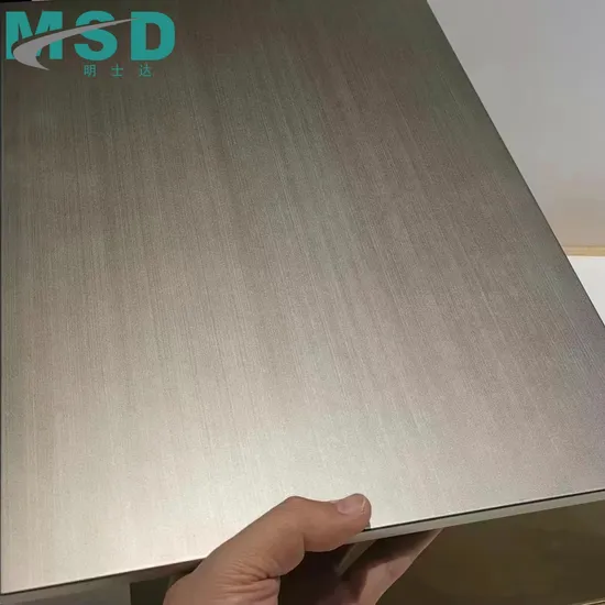 Interior Foil PVC Materials Metal Design Decorative Surface PVC Film