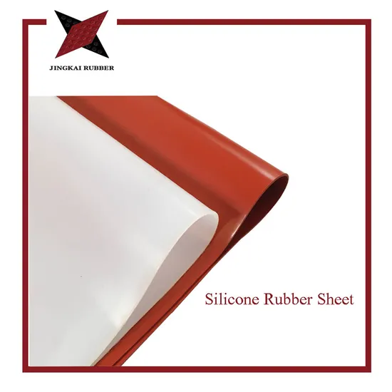 High Elastic Heat Resistant Transparent White Silicone Rubber Sheet/Mat