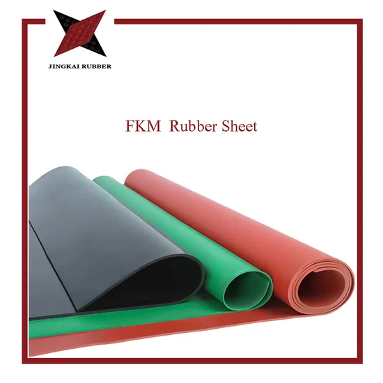Oil and High Temperature Resistant Rubber Sheet FKM/NBR/EPDM/CR Rubber Sheet