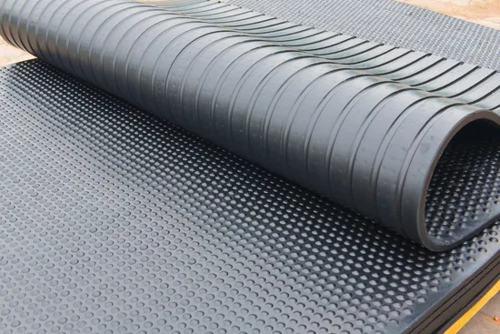 Rubber Cow Mat and Horse Mats with Good Stability for Farm Use