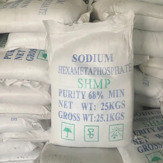 Sodium Hexametaphosphate SHMP 68% Technical Grade CAS No: 68915-31-1