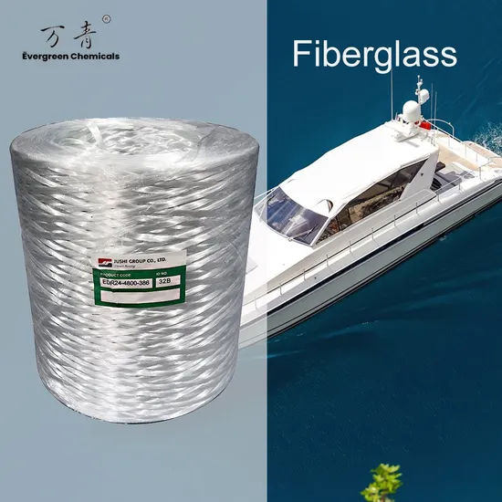 Unidirectional Glass Fiber Reinforce Composite Roving Js-E6dr24-4800-386h