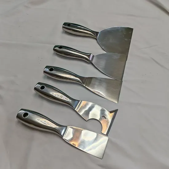2"3"4"5"6" Steel Handle Multifunction Putty Knife Scraper for Wall Paint