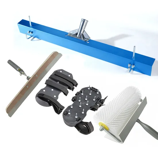 Epoxy Floor Tool Self Leveling Defoaming Spike Roller with Frame