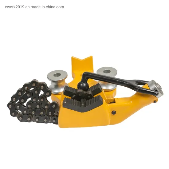 Hot-Selling Pipe Chain Vise Picture Steel Tube Bench Vice
