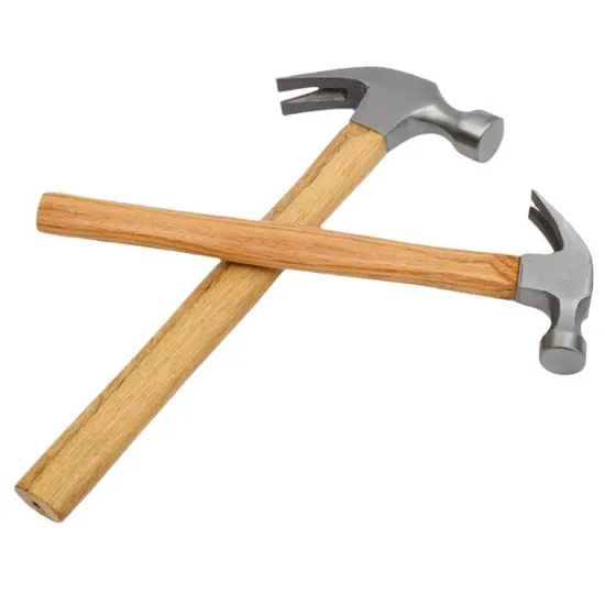 Versatile Wooden Handled Hammer with Sheep Horn Head