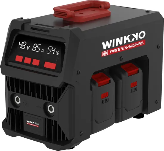 Winkko 40V Portable Rechargeable Machine with Max Welding Current 165A Cordless Motor Battery Welder
