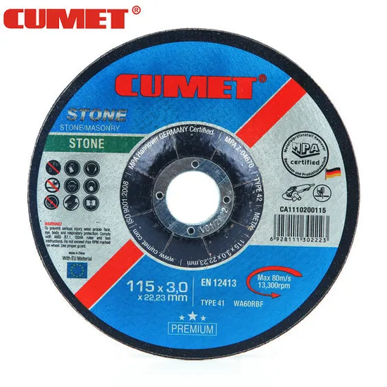 4.5"Grinding Wheel for Metal Inox with MPa Factory Price New Tech
