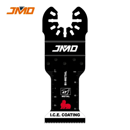 Black Ice Coating Bi-Metal Oscillating Multitool Saw Blade for Metal