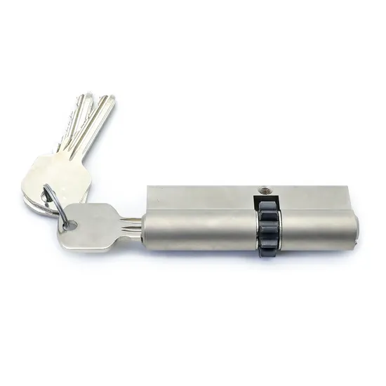Copper Anti Theft Customizable Double Open Brass Multi Functional European Standard Lock Cylinder