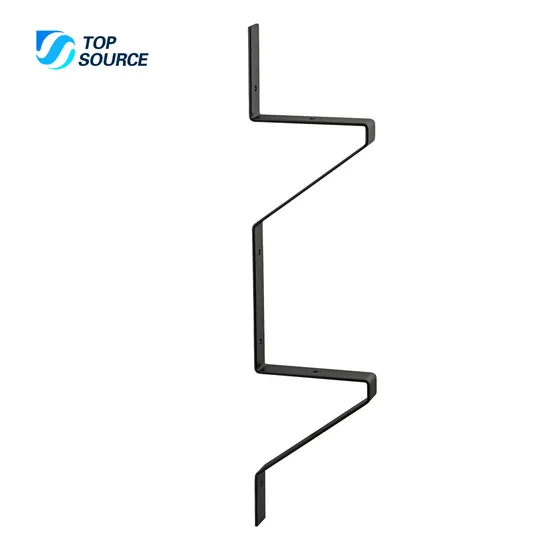 Simple Style Metal Shelf Bracket Steel Wall Mounted for Home and Commercial Use