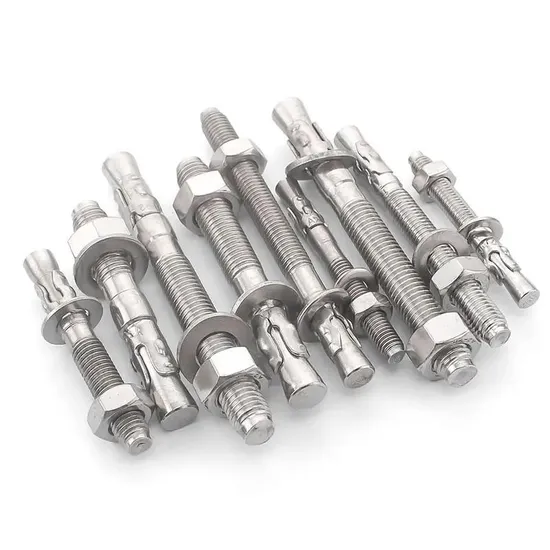 A2-70 Wedge Anchors/304 Stainless Steel Car Repair Gecko/A4-70 Stainless Steel Expansion Bolt/SS304 Stainless Steel Expansion Bolt Anchor/
