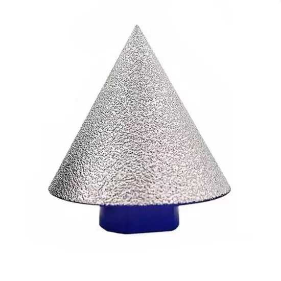 High Performance Vacuum Brazed Diamond Chamfer Bit for Precise Bevelling