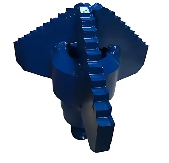 3 Wing Step Type Drag Bit for Water Well Drilling 2 3/8"~6 5/8" API Reg Pin