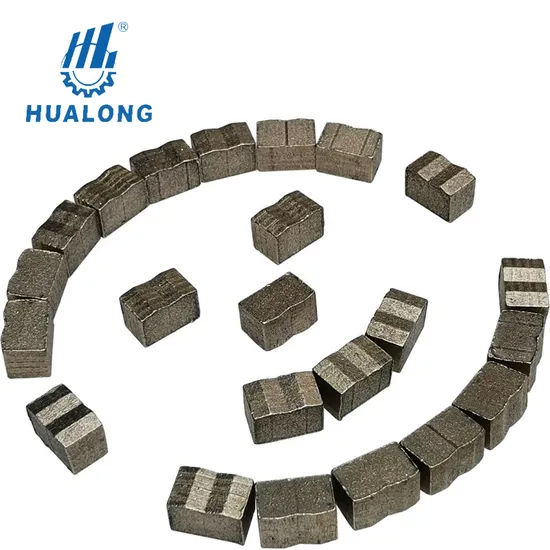 Mining Sandstone Lavastone Basalt Cutting Diamond Segment 24X13X20mm for Granite Marble Saw Blade Cutter Tips Diamond Tools