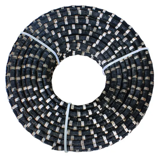 Fast Speed and Long Life Diamond Wire Saw Rope Cutting Saw for Marble Granite Concrete