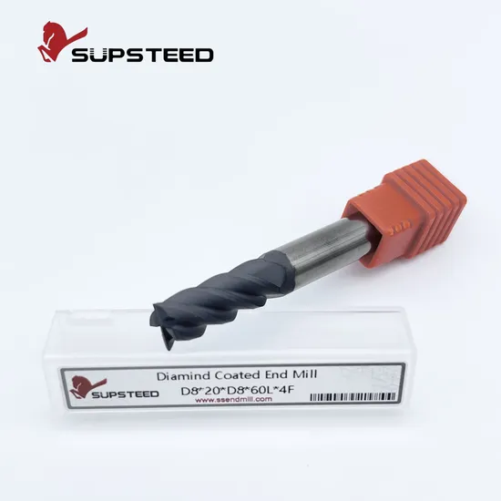 Diamond End Mill Hand Tool Carbide Tool Power Tool Metal Cutting Tool Woodworking Tool Cutting Tool CNC Tool Machine Tool Milling Tool