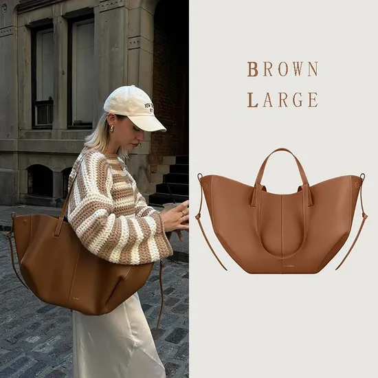 Wing Bag French Niche Tote Bag Cyme Light Luxury Vintage Handbag Shoulder Bucket Totebag