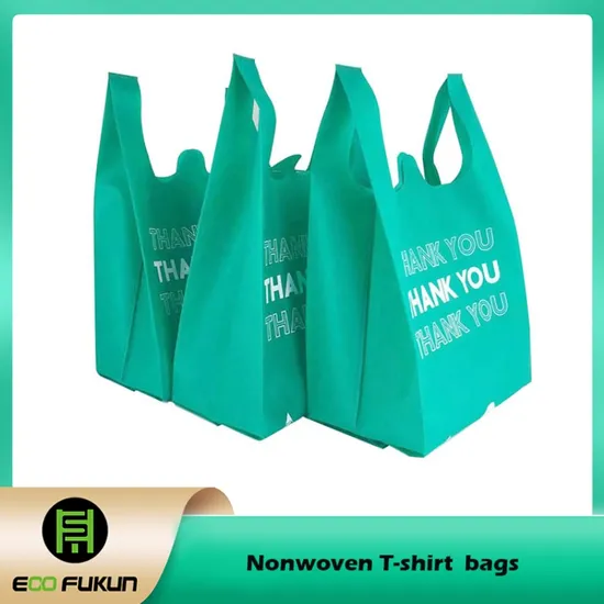 Reusable Tote Bag Made of Nonwoven Fabric