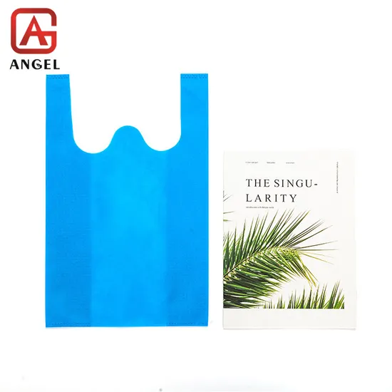 Angel Factory Thank You Bag for Shopping T-Shirt PP Nonwoven Bag