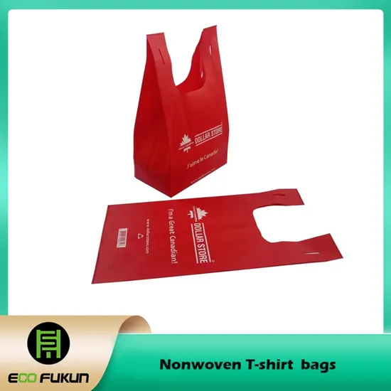 High Quality PP Spunbond Non Woven Fabric W Cut Shopping Bag