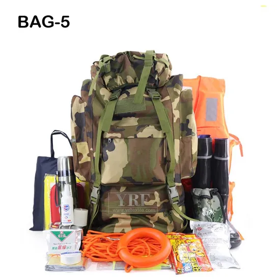 Custom Logo Red Cross Society Goods Emergency Medical Field Emergency Bag Portable Saferlife Survival Kits Contact Card Kit for Made in China