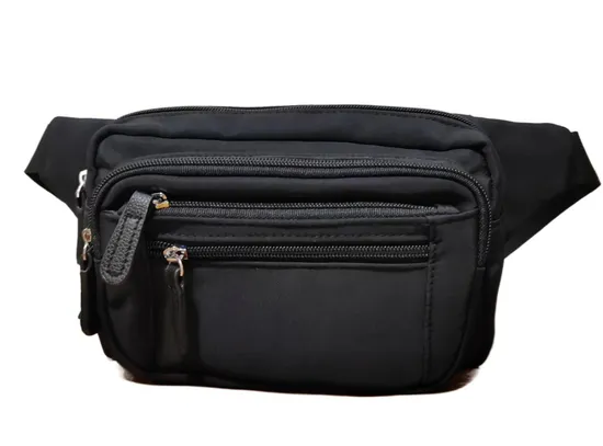 Low MOQ Nylon Belt Bag Fanny Pack Waist Bag Bum Bag