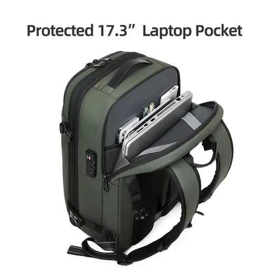 New Arrival Climbing Hydration Portable Travel Backpack Men′s Airback Compression Laptop Vacuum Storage