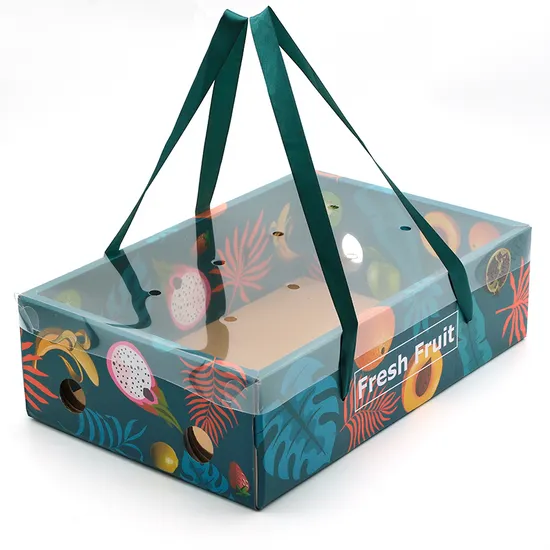 Cardboard Gift Container Food Recycled Materials Custom Color Printing Gift Box Packaging