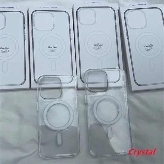 Magsafe Magnetic Transparent Clear Phone Case for Mobile Phone
