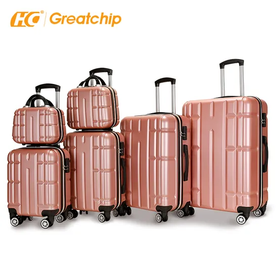 Custom Carry on 6 PCS Suitcase Travelling Luggage