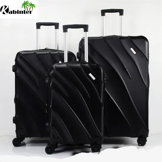 Manufacturer New Style Business Aluminum Trolley Handle Hardshell Luggage Set