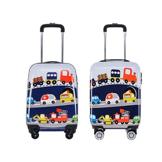 High Quality ABS+PC Travel Trolley Suitcase Wholesale Hard Shell Luggage Waterproof Material Cute Animal Design Suitcase Support Customized Logo for Kids