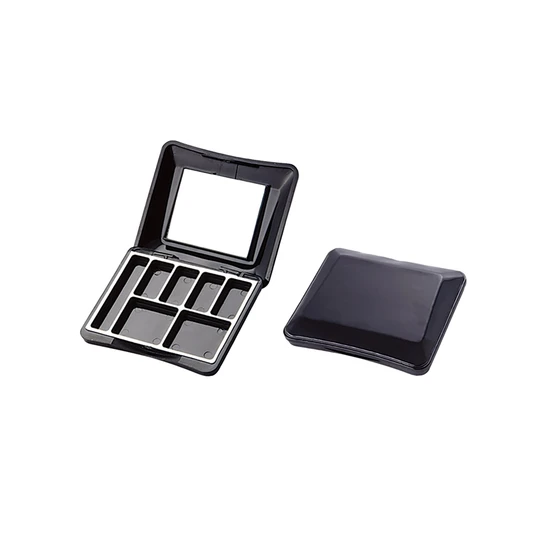 Y043-1 Custom Empty Plastic Eyeshadow Palette Case Eyeshadow Packaging Box