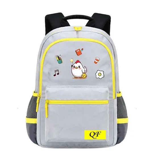 Children′s Schoolbag Nylon Backpack Double Shoulder Strap Bag Single Shoulder Strap Bag