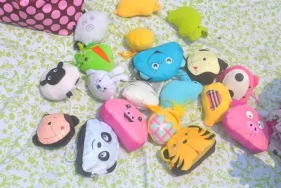 Factory Wholesale Printing Plain Medium Size Customizable Foldable Reusable Tetoron Tote Bag Shopping Bag