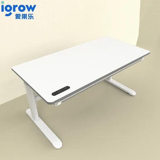 Bd600 Igrow 2023 New Product Electric Lifting Brief White Office Study Desk