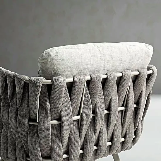 Znz Garden Chair Made of Rope Outdoor Leisure Material Webbing