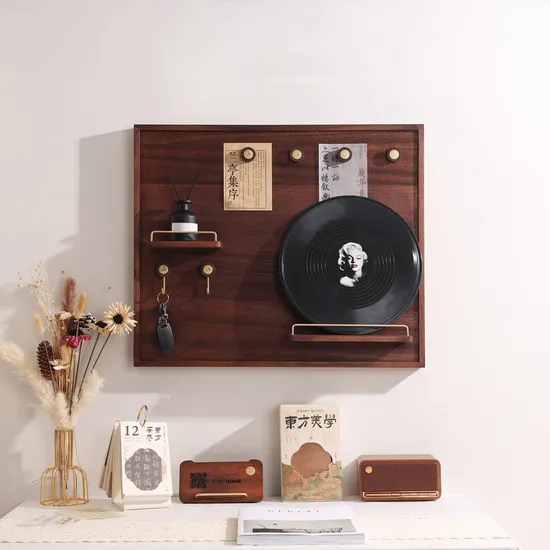 AA-2100-F Wooden Pegboard Display Stand Kit Combination Kit Hanging for Wall Organizer Craft Ornaments Display Wooden Pegboard Display Stand From Shunye.