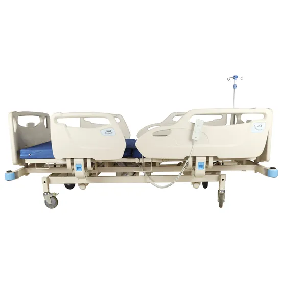 Electric Motor Nursing Care Hand Control Adjusted Tilt Height Bed