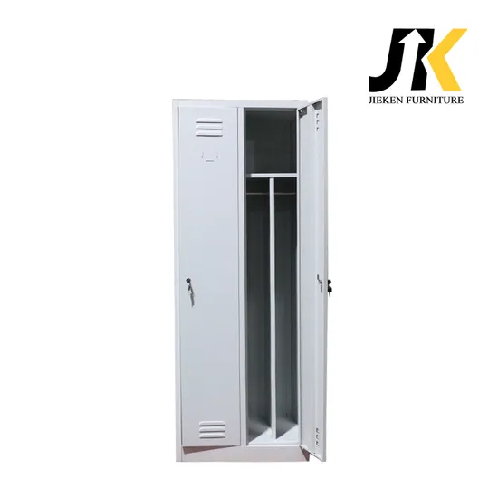 Double Color Storage Bedroom Furniture Small Metal Wardrobe