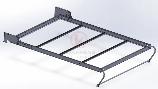 Hidden Folding Wall Murphy Bed with Steel Bed Frame and Spring Mechanism Desk Table Alpha Panel Bed