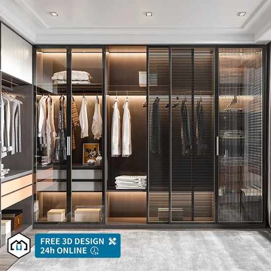 Modern New Wardrobe Bedroom Furniture Wooden Wardrobes Closet Cupboard with Good Service