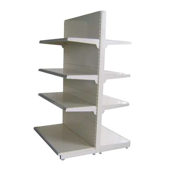 OEM Custom Cold-Rolled Steel Double-Sided Supermarket Retail Shelf