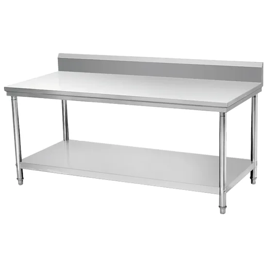 Commercial Kitchen Work Bench Stainless Steel Kitchen Workbench Durable Work Table for Food Prep and Cooking