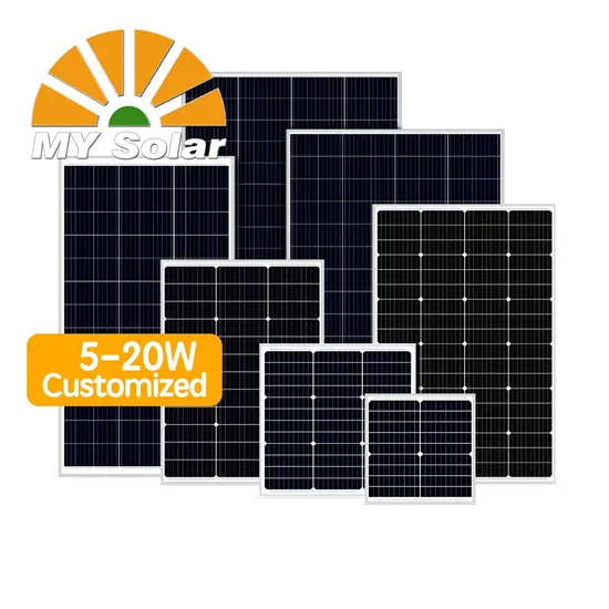 PV Monocrystalline 5W 10W 20W Photovoltaic Module Small Mini Mirco Mono Solar Panels Kit