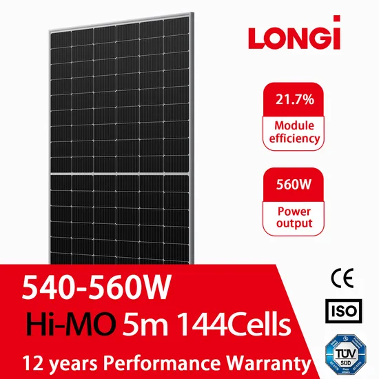 Longi/Aioties Factory Hi-Mo5m 540W 545W 550W 555W 560W Half Cell Mono Solar Panel