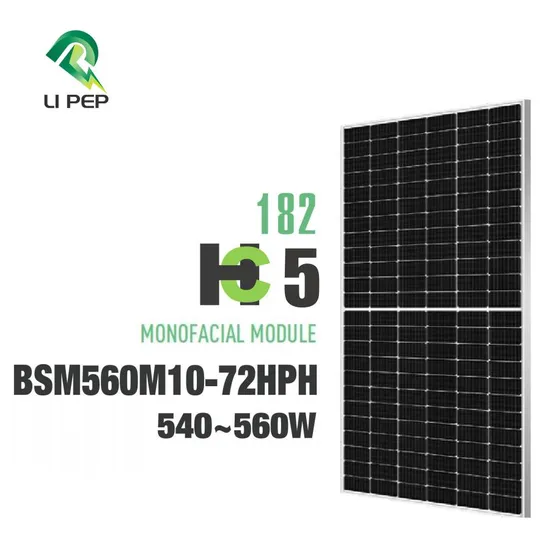 High Quality 550/560W Solar Energy Power System Renewable Energy Module Solar Panel